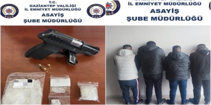 Gaziantep'te hapis cezası bulunan 2 kişi yakalandı