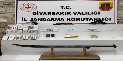 Diyarbakır’da uyuşturucu operasyonu