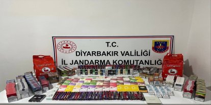 Diyarbakır’da kaçakçılık operasyonu