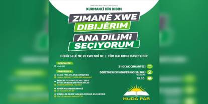 HÜDA PAR Diyarbakır'da "Ana Dilimi Seçiyorum" Paneli düzenleyecek