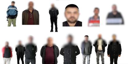 Kırmızı bültenle ve ulusal seviyede aranan 14 kişi Türkiye’ye iade edildi