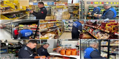 Gaziantep'te marketlere yönelik gıda denetimi yapıldı