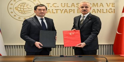 Türkiye ile Özbekistan arasında ulaştırmada yeni iş birliği adımı