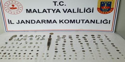 Malatya'da Anadolu Mirası Operasyonu: Çok sayıda tarihi eser ele geçirildi