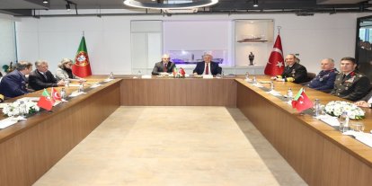 Türkiye ile Portekiz arasında savunma görüşmesi