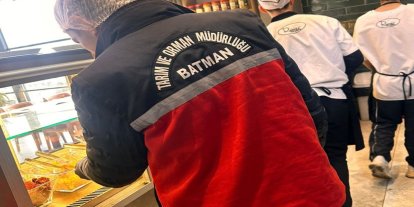 Batman'da Ocak ayında 272 gıda işletmesi denetlendi
