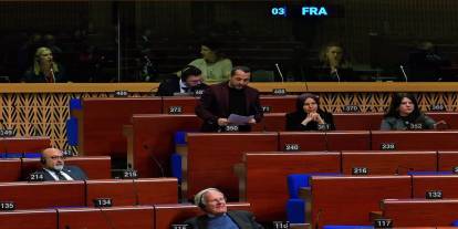 Milletvekili Babacan'dan Avrupa Konseyi'nde Gazze vurgusu: Bu, sistematik bir zulüm politikasıdır