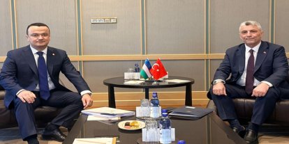 Bakan Bolat, Özbekistanlı mevkidaşı Kudratov ile görüştü