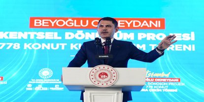 Kurum: İstanbul’u kentsel dönüşümle yenileyeceğiz
