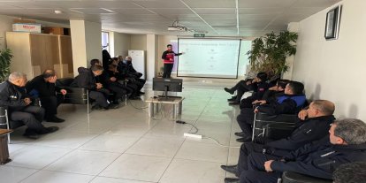 Batman'da zabıta personeline kumar bağımlılığı eğitimi