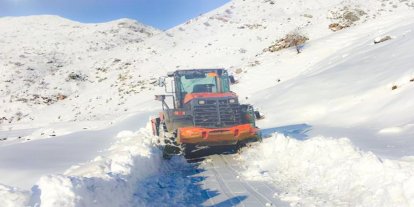 Batman’da kapalı mezra yolları ulaşıma açıldı