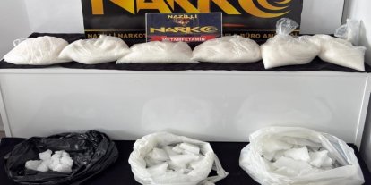 Aydın'da 9 kilogram metamfetamin ele geçirildi: 1 tutuklama