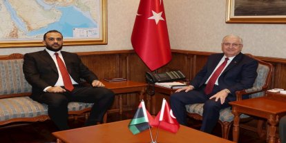 Millî Savunma Bakanı Güler, Libya Savunma Bakan Vekili Zubi’yi kabul etti