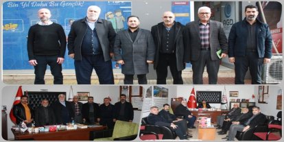 HÜDA PAR Mersin İl Başkanı Salih Demir’den STK’lara ziyaret