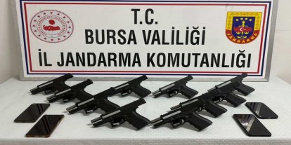 Bursa'da silah operasyonu: 4 şüpheli tutuklandı