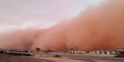 Libya’da kum fırtınası alarmı
