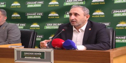 HÜDA PAR Milletvekili Demir: Kürt halkı ana dilde eğitimini alırsa kardeşliğimiz daha da sağlamlaşır