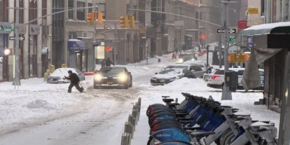 New York'ta soğuklar nedeniyle 14 kişi öldü