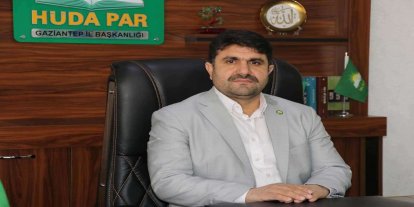 HÜDA PAR Gaziantep İl Başkanı Göçer’den Berat Gecesi mesajı