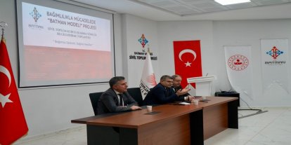 Batman'da sağlık hizmetleri sivil toplumla görüşüldü