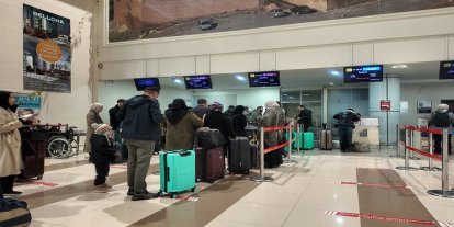 Umre yolcuları Ağrı’dan kutsal topraklara uğurlandı