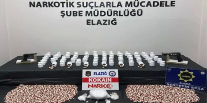 Elazığ'da uyuşturucu operasyonu: 1 tutuklama