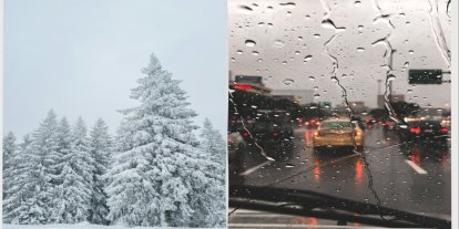 Mersin’de kıyılarda sağanak, yükseklerde kar yağışı