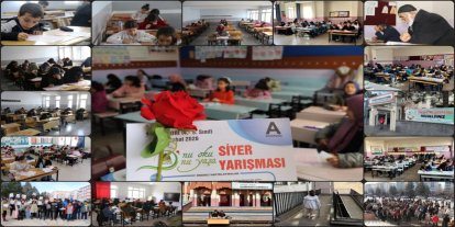 Diyarbakır'da siyer yarışması heyecanı kadrajlara yansıdı