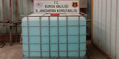 Bursa’da yer altına gizlenmiş içki tesisine operasyon