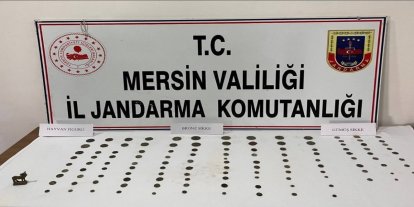 Mersin’de tarihi eser kaçakçılığı operasyonu: 1 şüpheli yakalandı