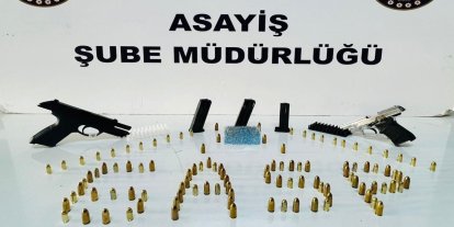 Gaziantep’te ruhsatsız silah ele geçirildi: 1 gözaltı