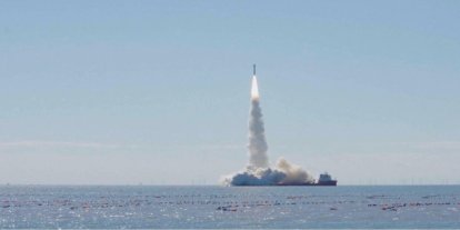 Çin, denizden 7 uydu fırlattı