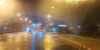 Mersin genelinde sağanak etkili oluyor