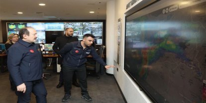 AFAD sarı kodlu uyarı verilen illeri anlık takip ediyor