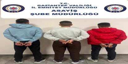 Gaziantep'te çeşitli suçlardan aranan 12 kişi yakalandı