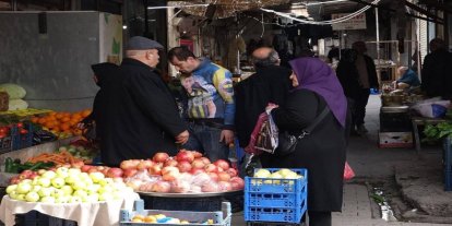 Mardin'de Ramazan hazırlıkları için alışveriş yoğunluğu başladı
