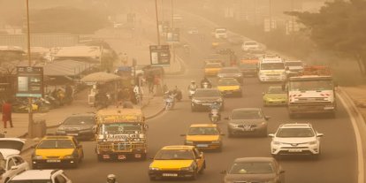 Senegal Sahra Tozu'nun etkisi altında