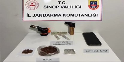 Sinop’ta uyuşturucu operasyonu: 7 şüpheli hakkında işlem