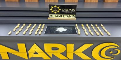 Uşak’ta midesinde uyuşturucu taşıyan 2 kişi tutuklandı