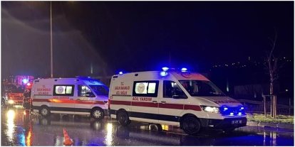 Samsun’da yolcu otobüsü devrildi: 7 kişi yaralandı