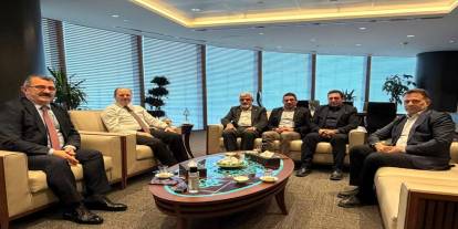 HAKSİAD ile Ziraat Katılım arasında faizsiz finans iş birliği görüşmesi