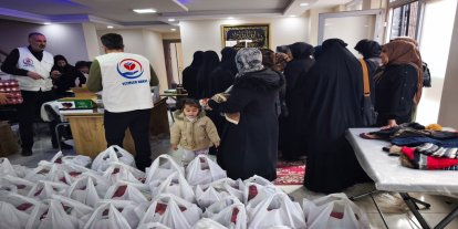 Yetimler Vakfı, Van’da yetim aileleri Ramazanda da unutmadı