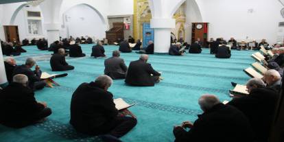 Batman'da Ramazan coşkusu: Camilerde mukabeleye yoğun ilgi