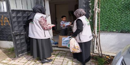 Antalya Umut Kervanı Ramazanda da ihtiyaç sahiplerinin yanında