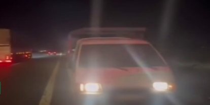 Gaziantep’te trafikte ters yönde seyreden sürücülere ceza