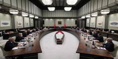 Cumhurbaşkanlığı Kabinesi yoğun gündemle toplanıyor