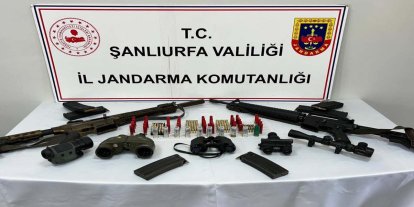 Şanlıurfa’da ruhsatsız silah operasyonu: 3 şüpheli hakkında işlem