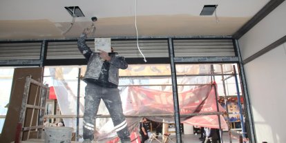 Ramazanda zorlu mesai: Batmanlı inşaat işçileri oruçlu şekilde çalışıyor