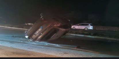 Bingöl-Muş kara yolunda cip devrildi: 3 yaralı