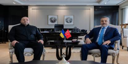 Dışişleri Bakanı Fidan, Ukrayna Ulusal Güvenlik Sekreteri Umerov ile görüştü